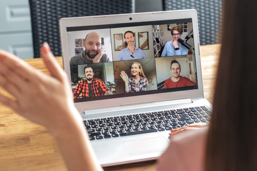 Danny teaching a cohort on Zoom